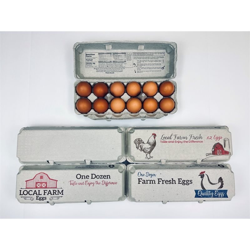 12 count Egg Packaging