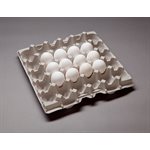 30 count Egg Cartons Tray - Filler Flat - Recycled Paper Pulp - Made in USA