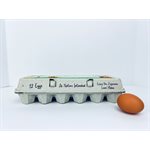12-Egg Cartons Halloween Design